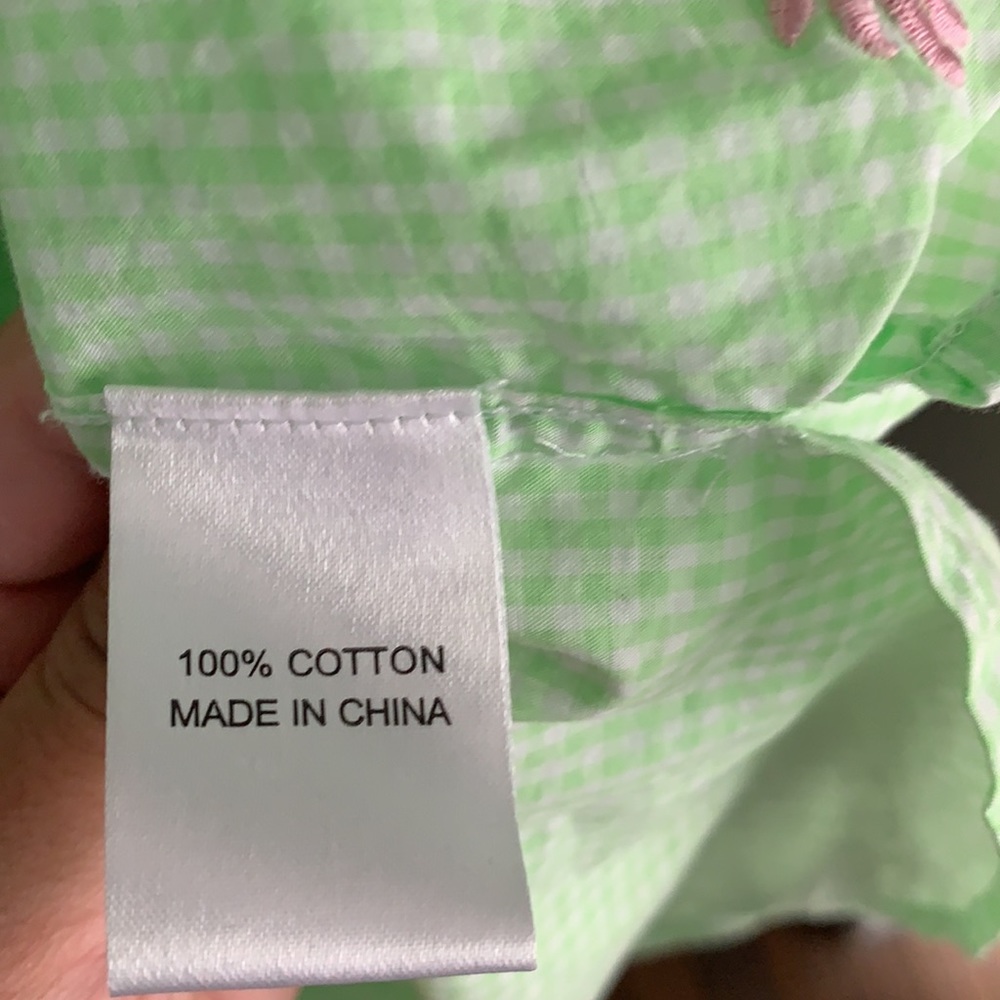 Lilly Pulitzer Gingham Button Down Top - image 6
